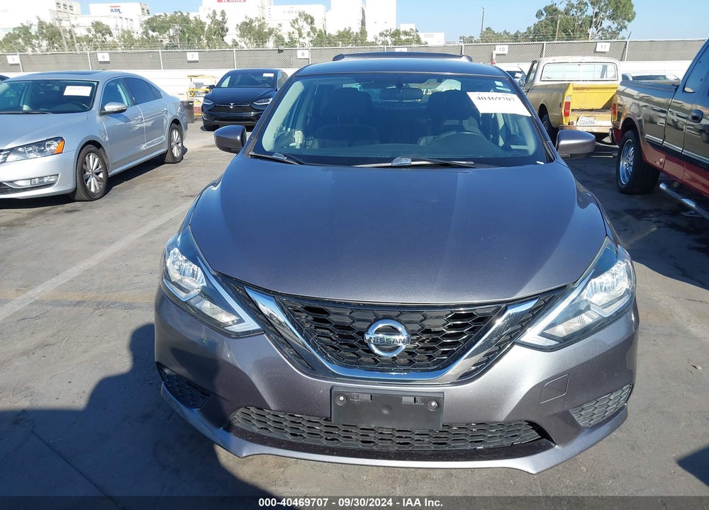 2017 NISSAN SENTRA SV VIN: 3N1AB7AP0HY353796