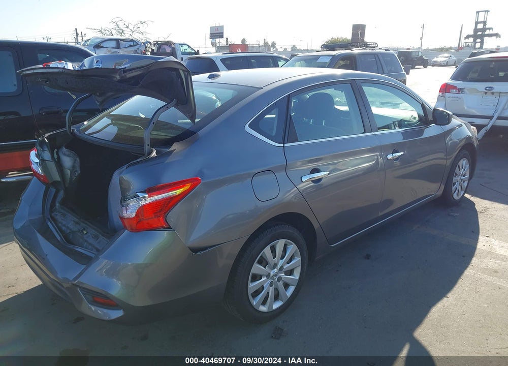 2017 NISSAN SENTRA SV VIN: 3N1AB7AP0HY353796