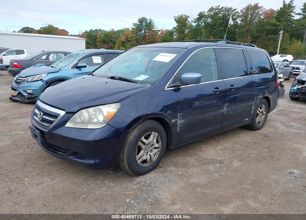 2006 HONDA ODYSSEY EX-L VIN: 5FNRL38766B076737