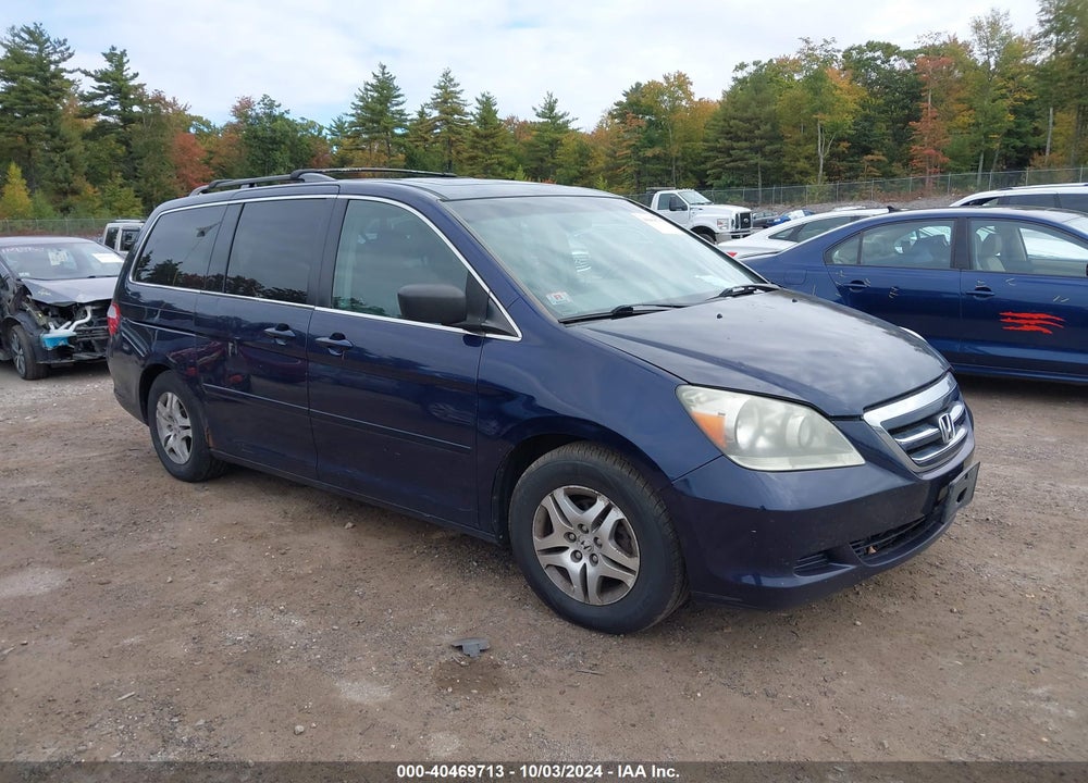2006 HONDA ODYSSEY EX-L VIN: 5FNRL38766B076737