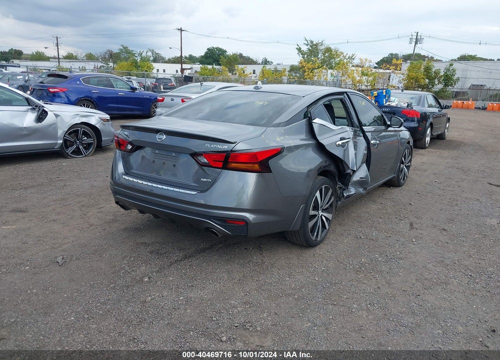 2019 NISSAN ALTIMA 2.5 PLATINUM VIN: 1N4BL4FW4KC158786