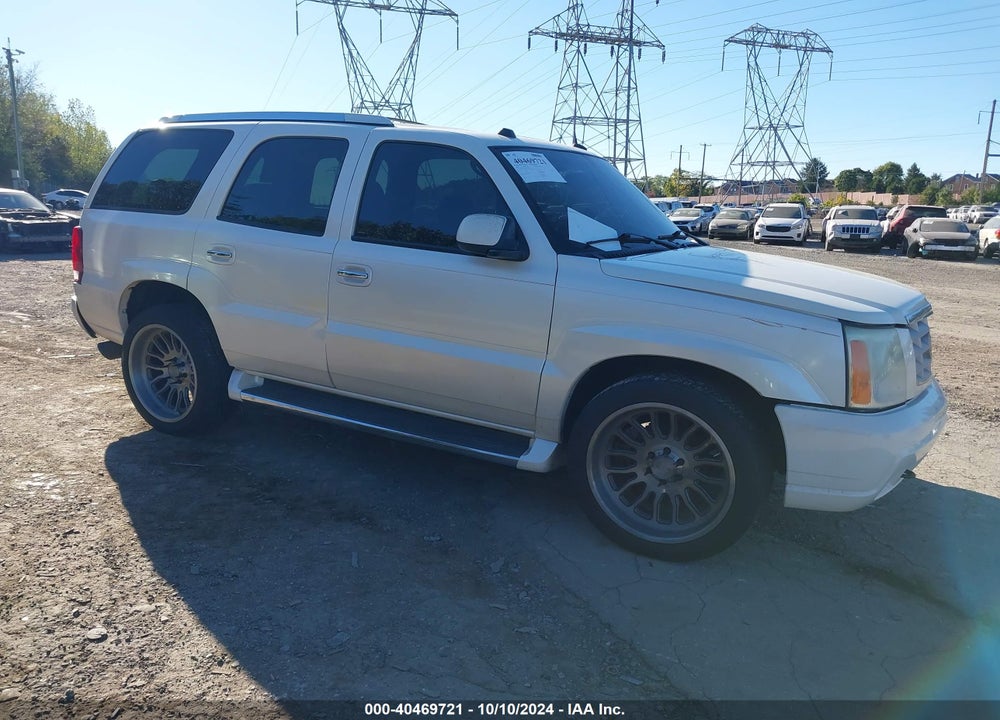 2004 CADILLAC ESCALADE STANDARD VIN: 1GYEK63N54R218330