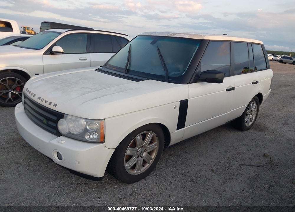 2008 LAND ROVER RANGE ROVER HSE VIN: SALME15408A294034