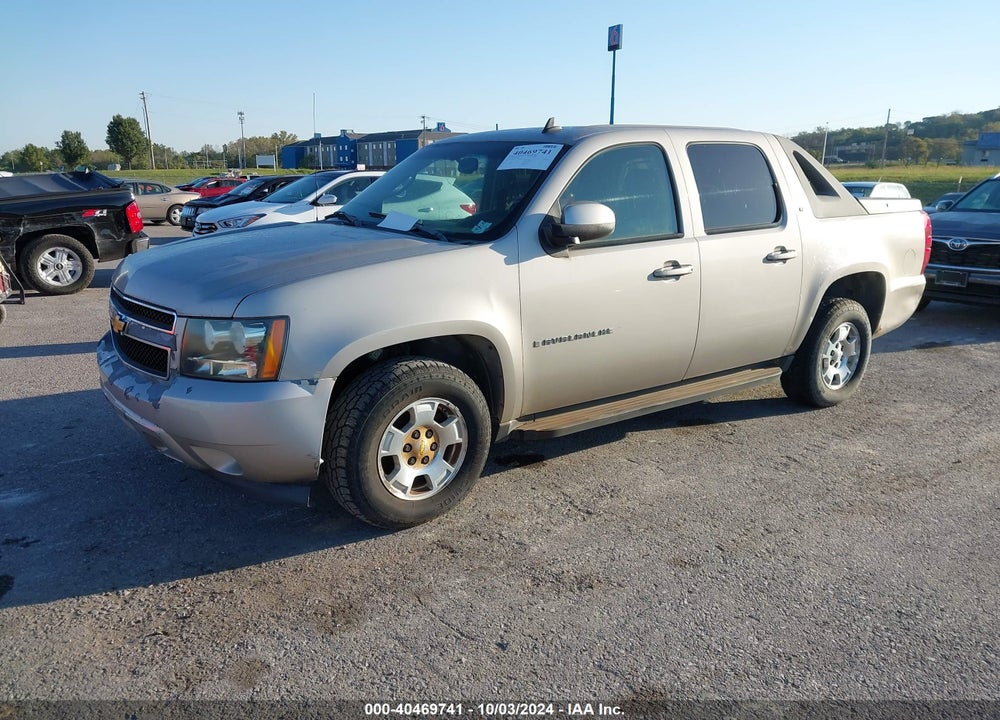 2007 CHEVROLET AVALANCHE 1500 LT VIN: 3GNFK12397G120068