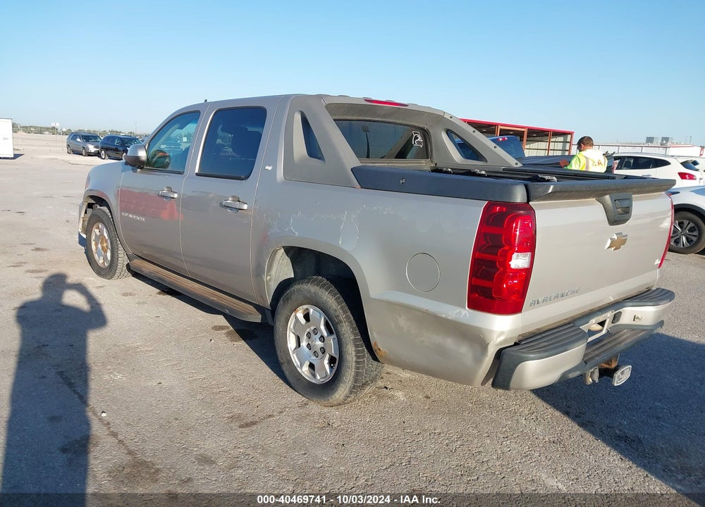 2007 CHEVROLET AVALANCHE 1500 LT VIN: 3GNFK12397G120068
