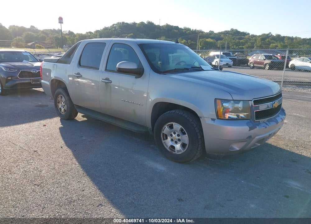 2007 CHEVROLET AVALANCHE 1500 LT VIN: 3GNFK12397G120068