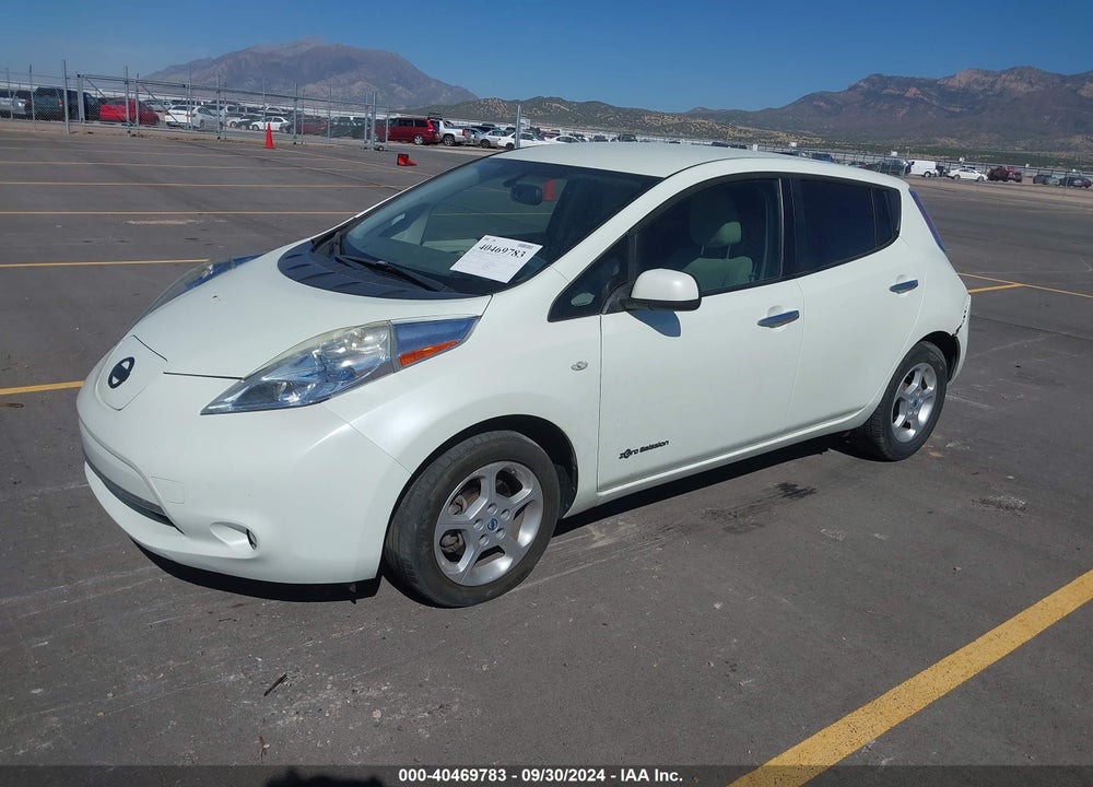 2012 NISSAN LEAF SL VIN: JN1AZ0CPXCT025478