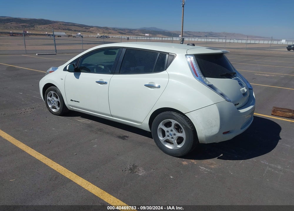 2012 NISSAN LEAF SL VIN: JN1AZ0CPXCT025478