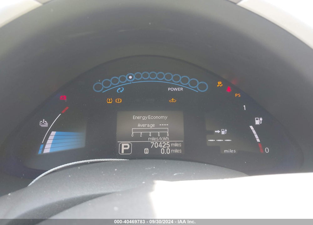 2012 NISSAN LEAF SL VIN: JN1AZ0CPXCT025478