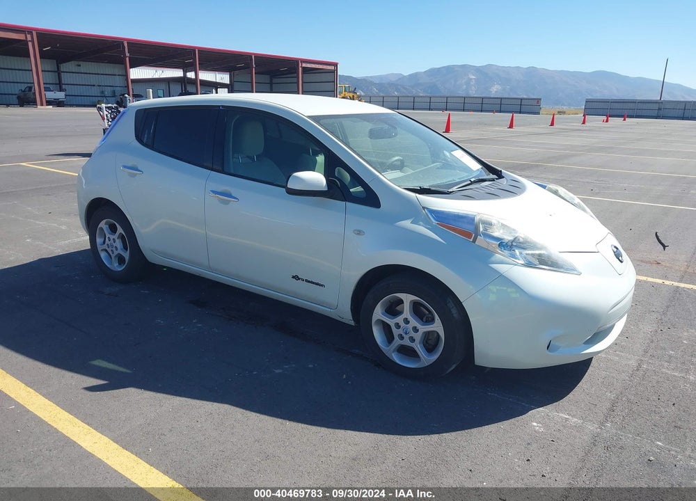 2012 NISSAN LEAF SL VIN: JN1AZ0CPXCT025478