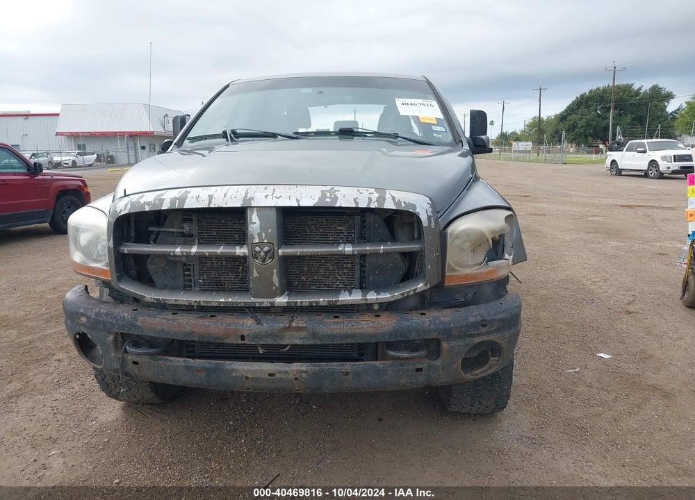 2006 DODGE RAM 2500 SLT VIN: 3D7KS29C16G229969