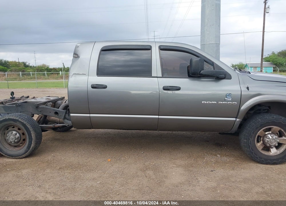 2006 DODGE RAM 2500 SLT VIN: 3D7KS29C16G229969