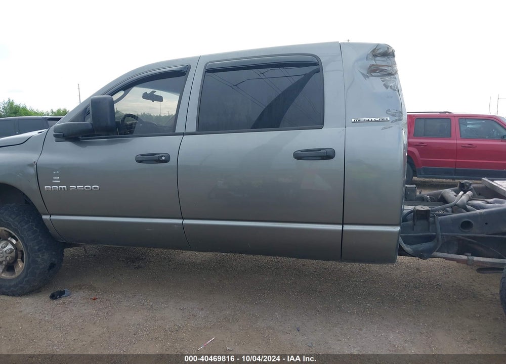 2006 DODGE RAM 2500 SLT VIN: 3D7KS29C16G229969