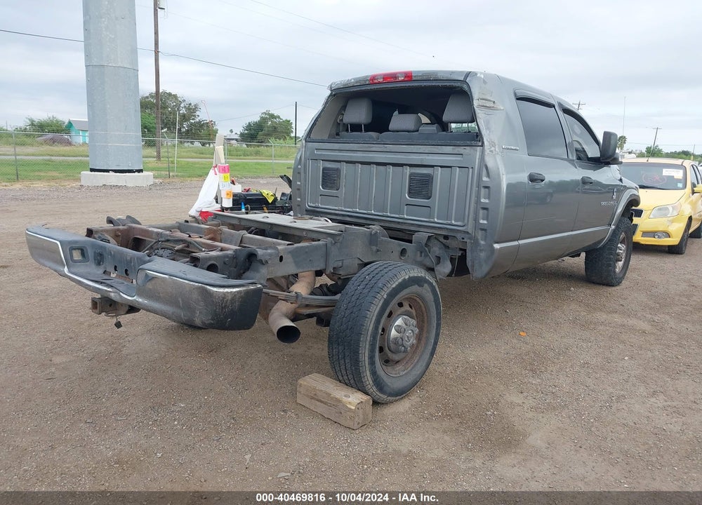 2006 DODGE RAM 2500 SLT VIN: 3D7KS29C16G229969