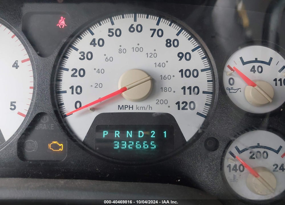 2006 DODGE RAM 2500 SLT VIN: 3D7KS29C16G229969