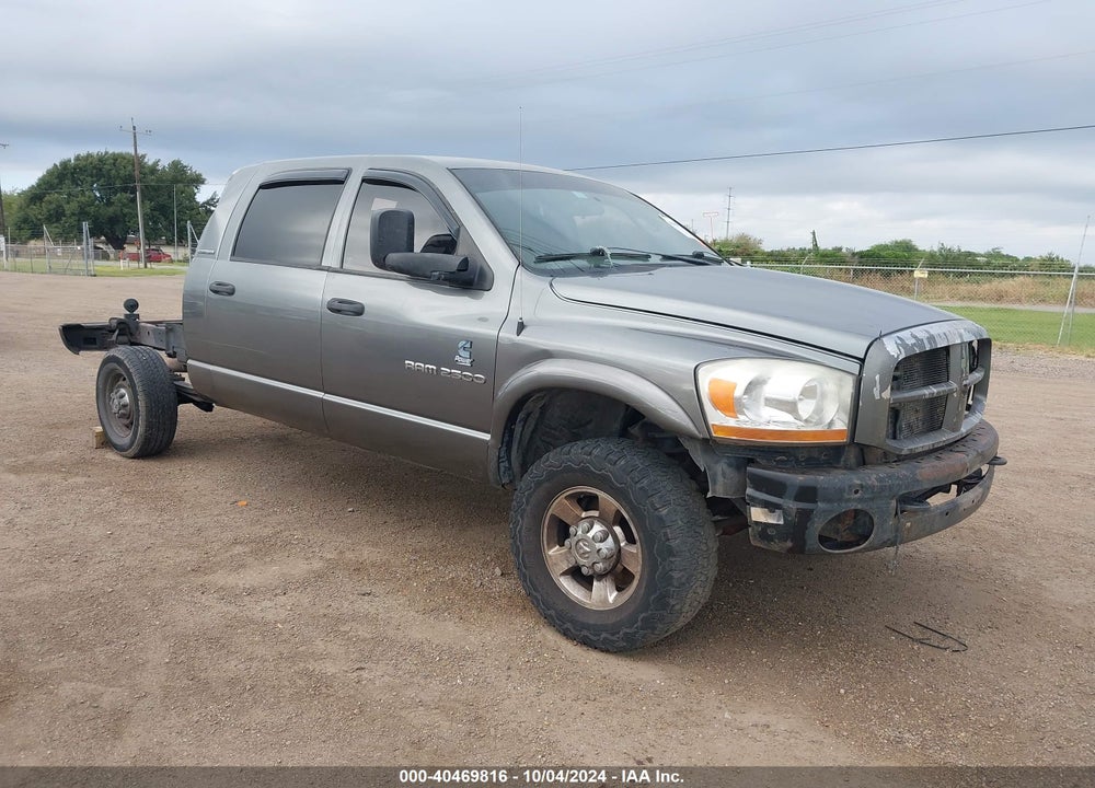 2006 DODGE RAM 2500 SLT VIN: 3D7KS29C16G229969