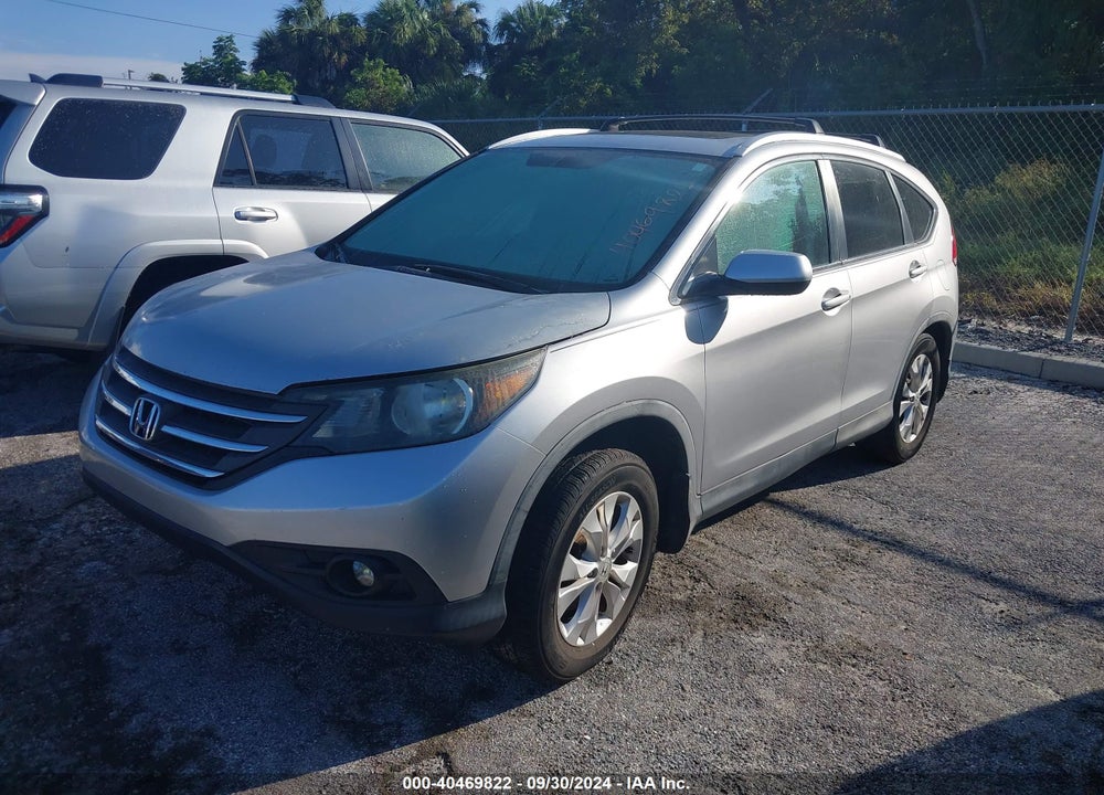2013 HONDA CR-V EX-L VIN: 5J6RM3H75DL009547