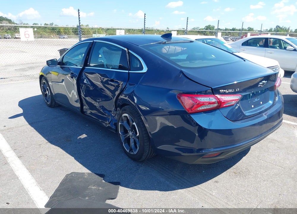 2022 CHEVROLET MALIBU FWD LT VIN: 1G1ZD5ST2NF161883