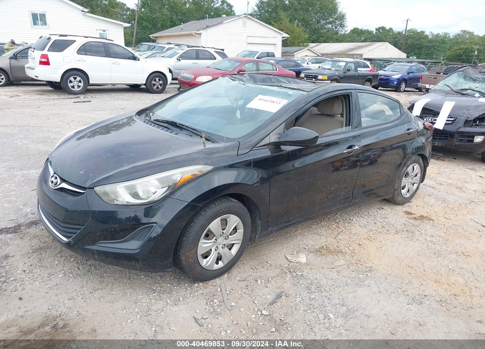 2016 HYUNDAI ELANTRA SE VIN: KMHDH4AE9GU490528