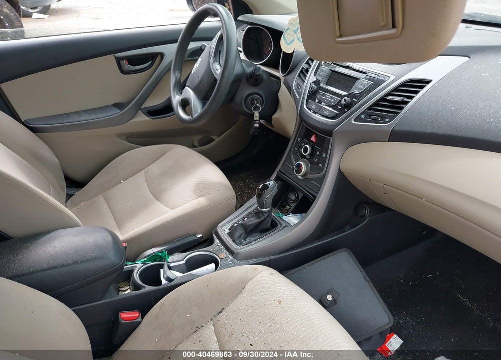 2016 HYUNDAI ELANTRA SE VIN: KMHDH4AE9GU490528