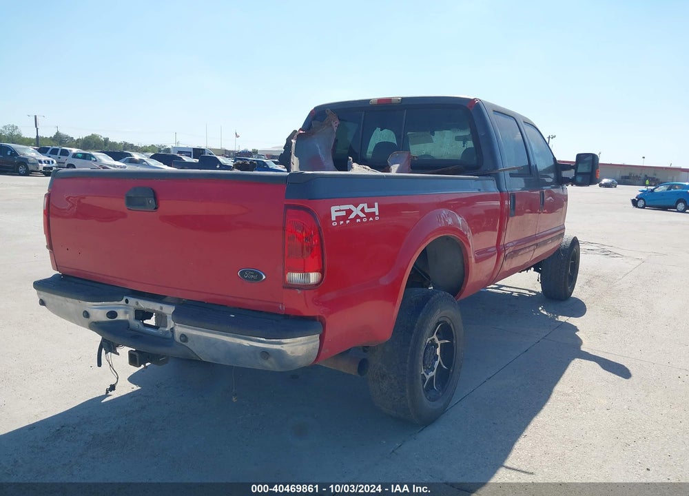 2003 FORD F-250 LARIAT/XL/XLT VIN: 1FTNW21P23EB81489