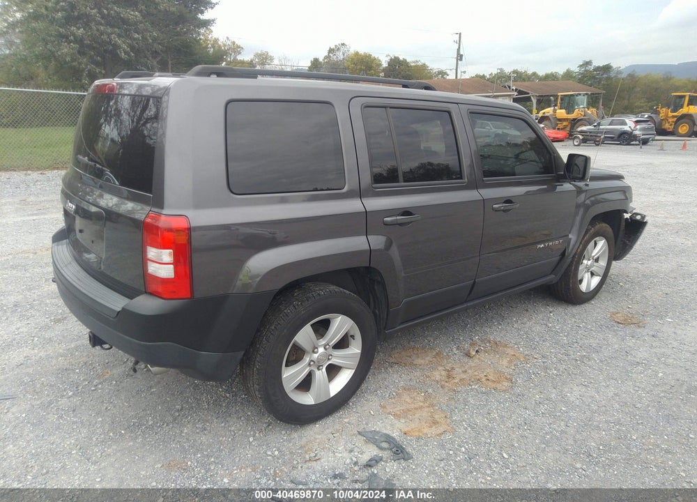 2017 JEEP PATRIOT SPORT 4X4 VIN: 1C4NJRBB9HD212597
