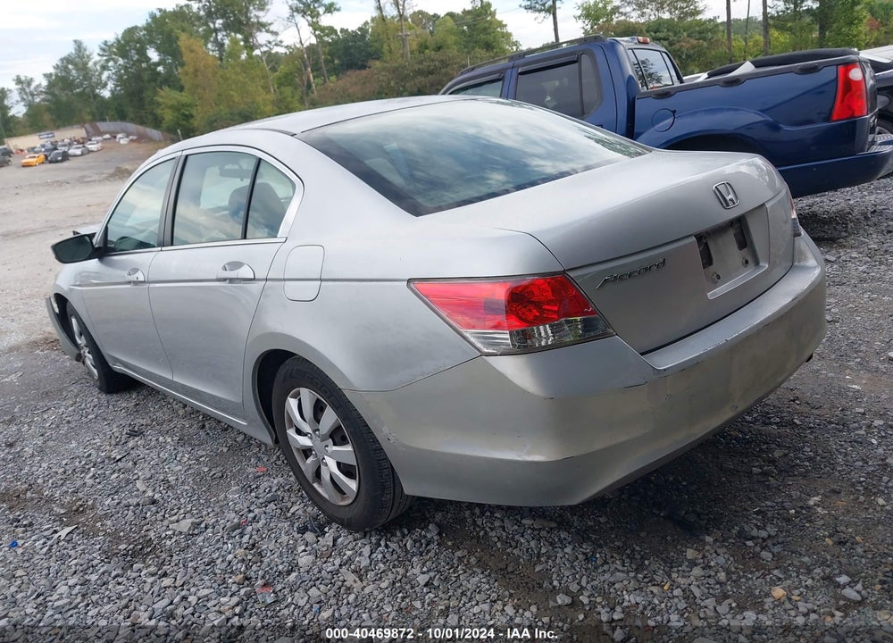 2009 HONDA ACCORD 2.4 LX VIN: 1HGCP263X9A104509