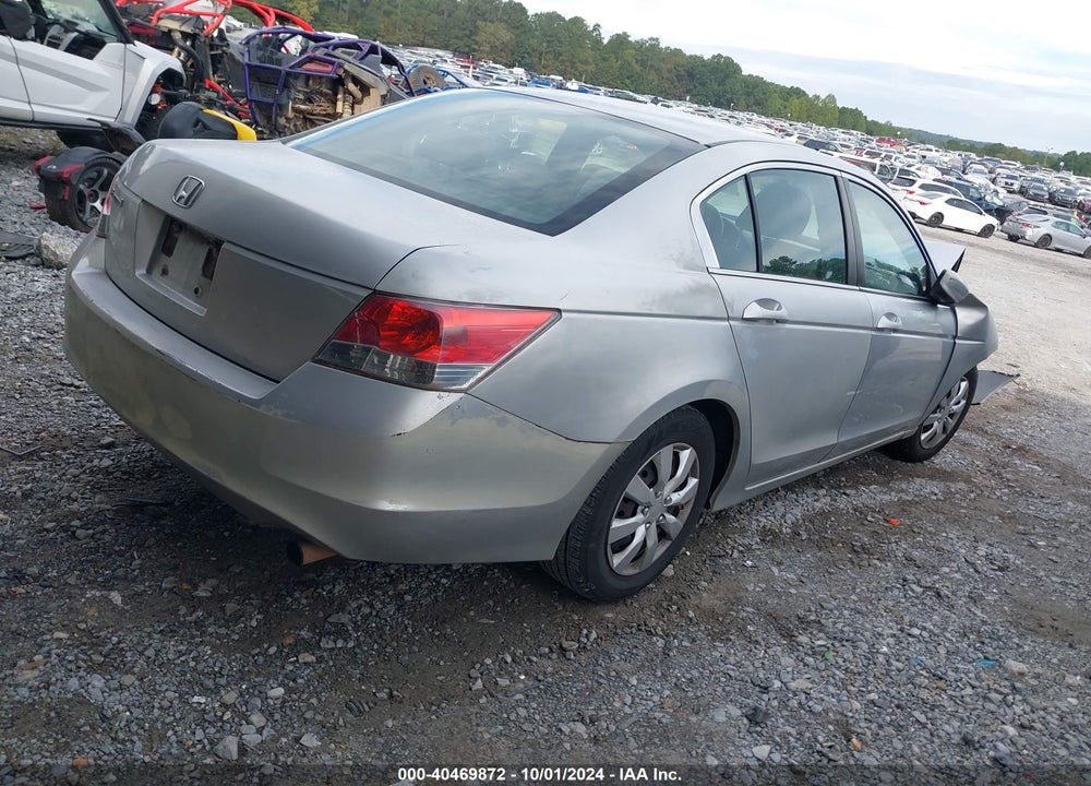 2009 HONDA ACCORD 2.4 LX VIN: 1HGCP263X9A104509