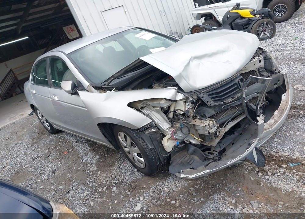 2009 HONDA ACCORD 2.4 LX VIN: 1HGCP263X9A104509