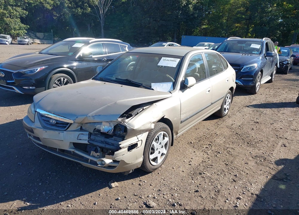 2005 HYUNDAI ELANTRA GLS/GT VIN: KMHDN56D95U164420