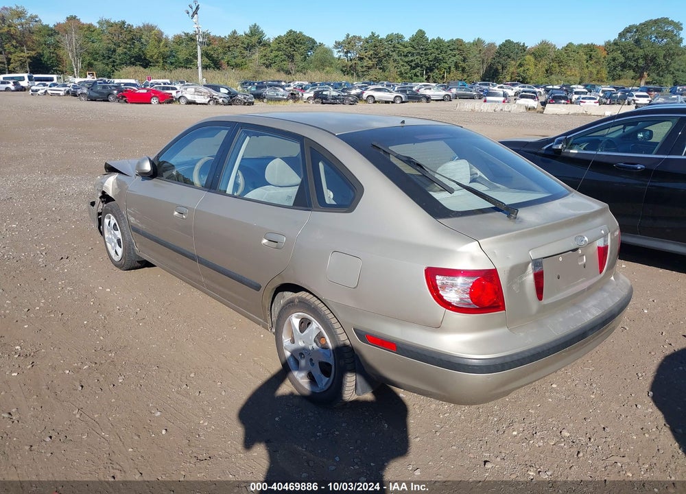 2005 HYUNDAI ELANTRA GLS/GT VIN: KMHDN56D95U164420