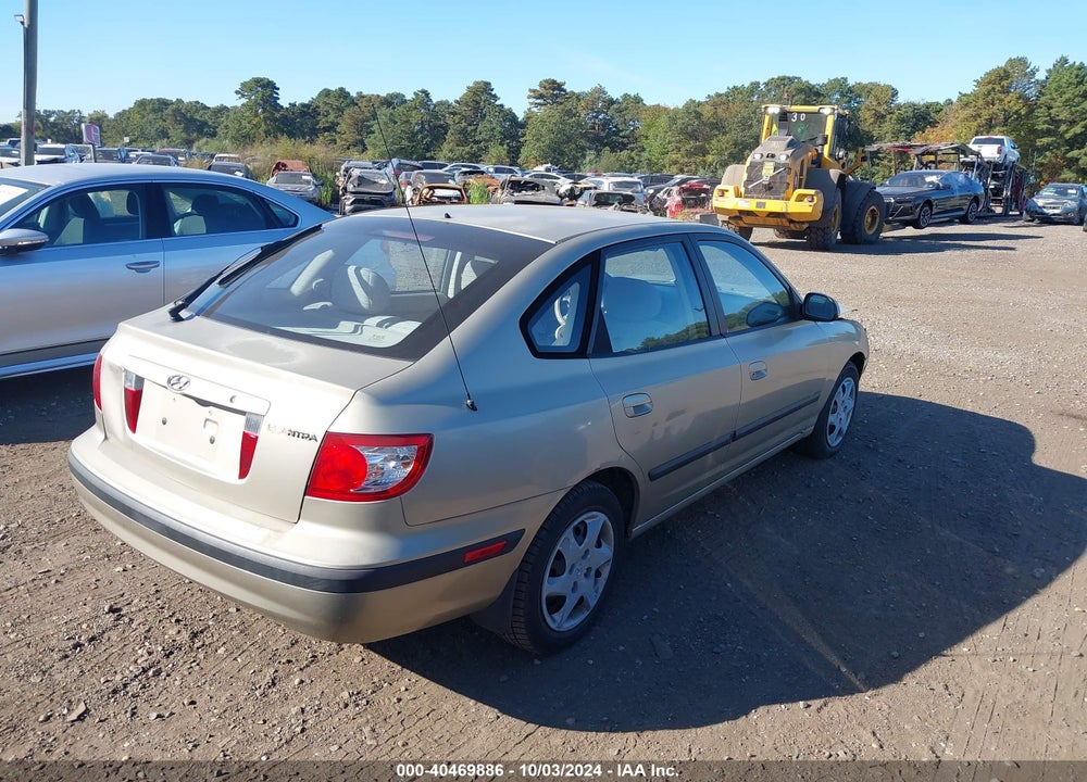 2005 HYUNDAI ELANTRA GLS/GT VIN: KMHDN56D95U164420