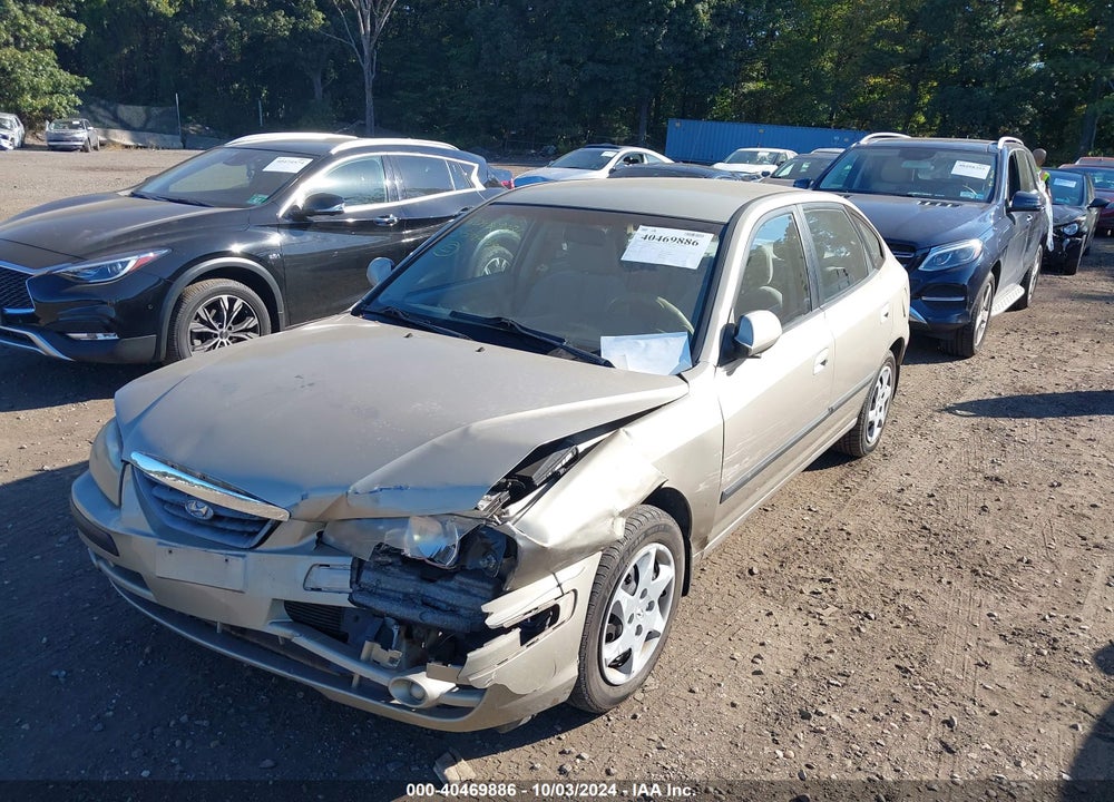 2005 HYUNDAI ELANTRA GLS/GT VIN: KMHDN56D95U164420