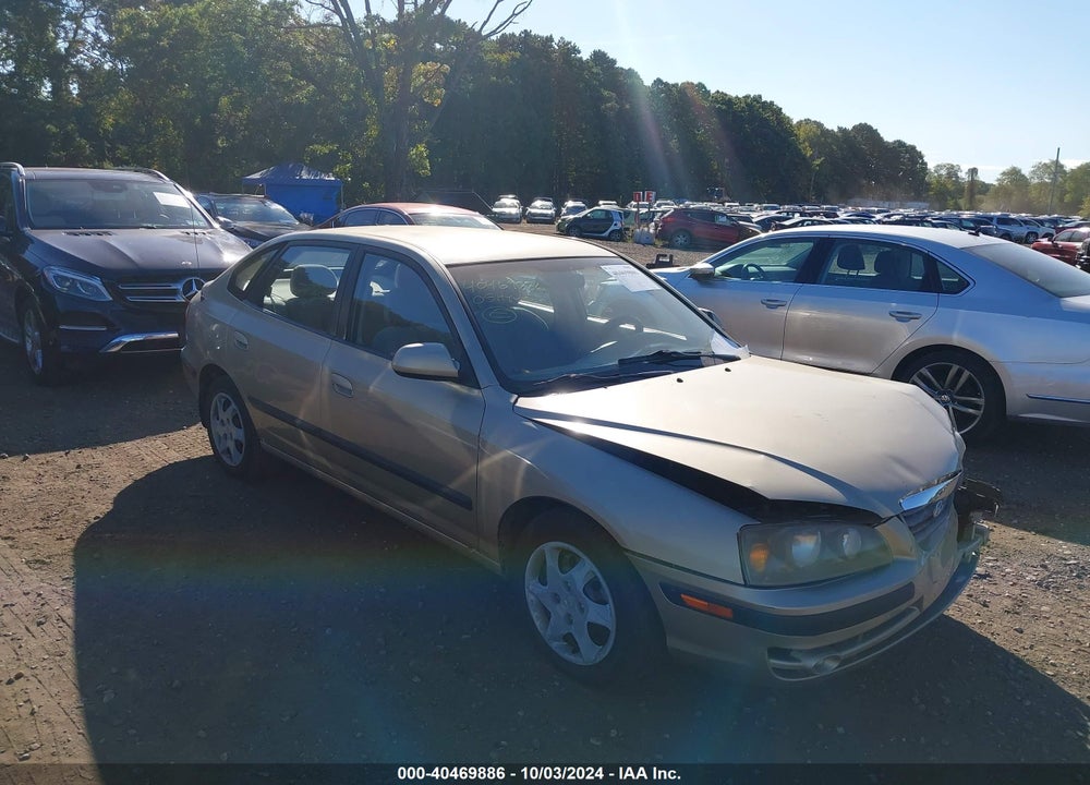 2005 HYUNDAI ELANTRA GLS/GT VIN: KMHDN56D95U164420