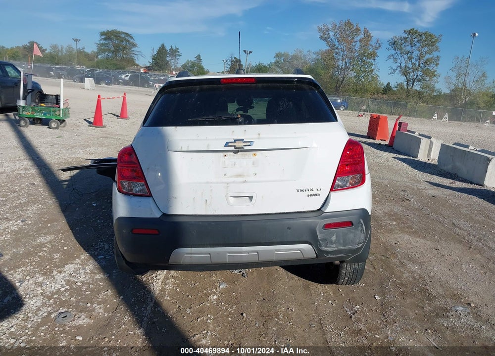 2016 CHEVROLET TRAX LT VIN: 3GNCJPSB0GL256497