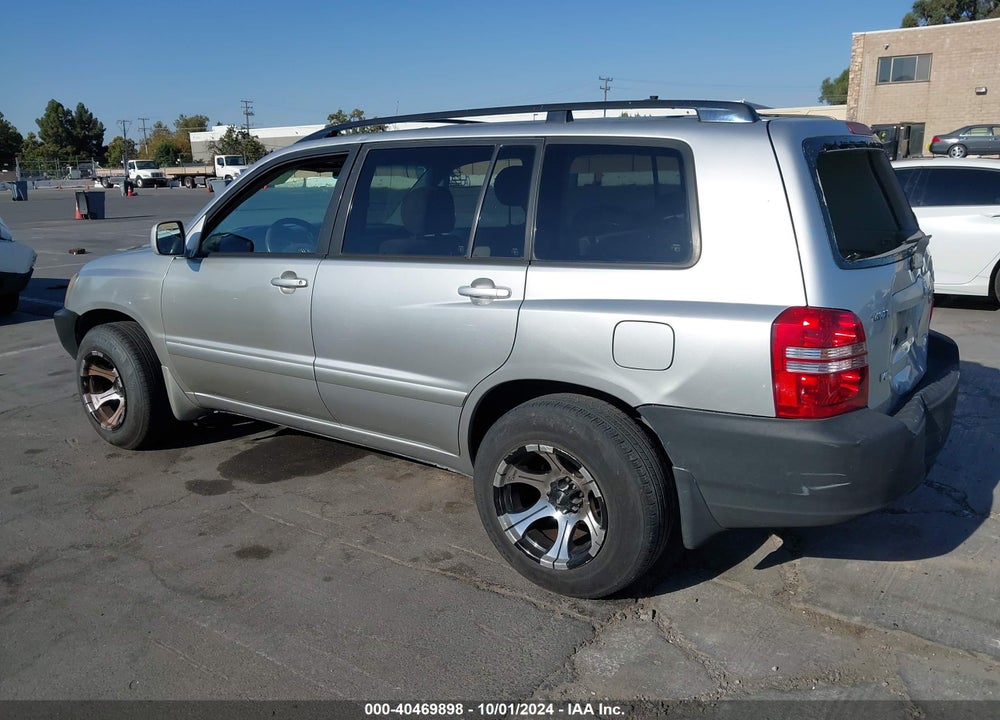 2001 TOYOTA HIGHLANDER V6 VIN: JTEGF21A610011324