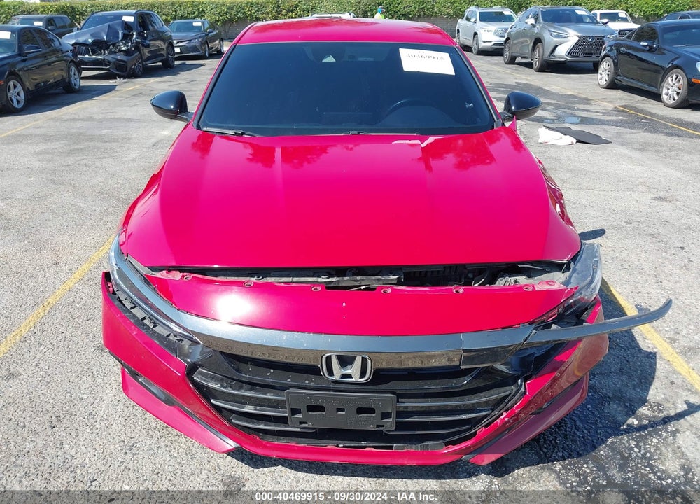 2021 HONDA ACCORD SPORT VIN: 1HGCV1F35MA119539