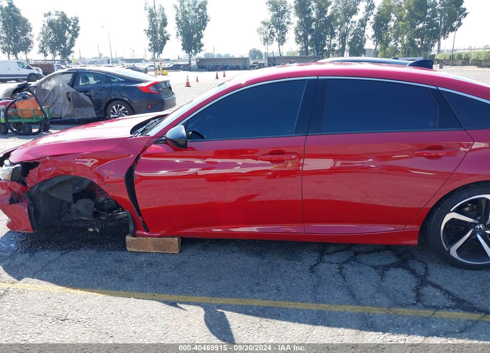 2021 HONDA ACCORD SPORT VIN: 1HGCV1F35MA119539