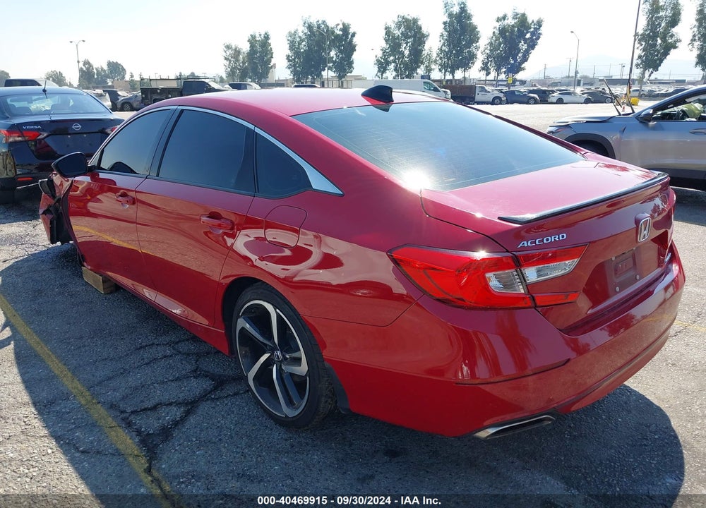 2021 HONDA ACCORD SPORT VIN: 1HGCV1F35MA119539