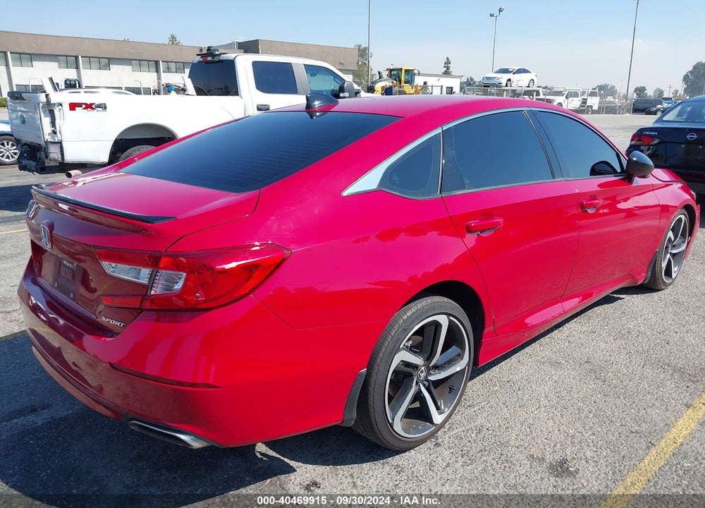 2021 HONDA ACCORD SPORT VIN: 1HGCV1F35MA119539