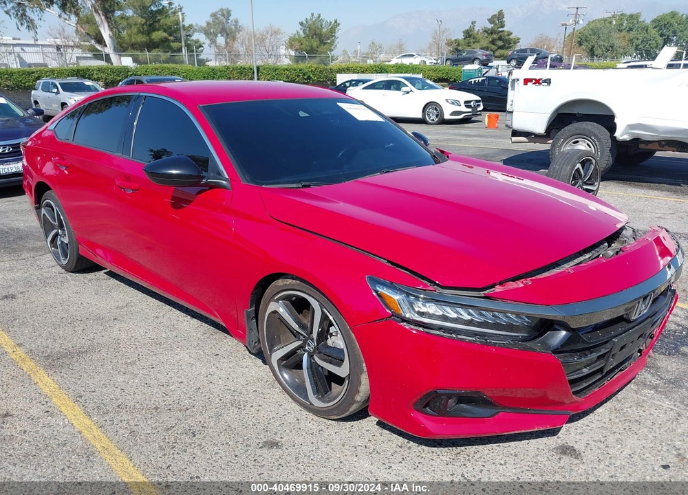 2021 HONDA ACCORD SPORT VIN: 1HGCV1F35MA119539
