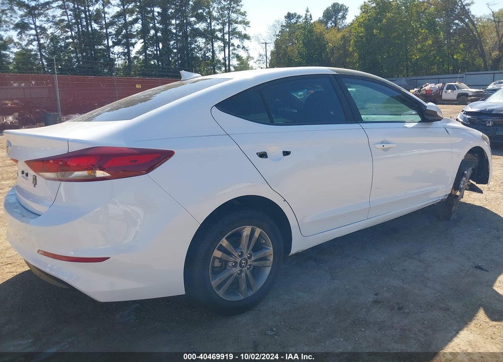 2018 HYUNDAI ELANTRA VALUE EDITION VIN: 5NPD84LF6JH276799