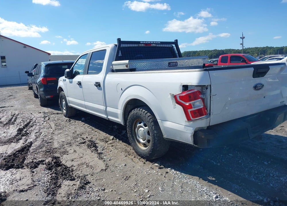 2018 FORD F-150 XL VIN: 1FTEW1CP5JKF37052