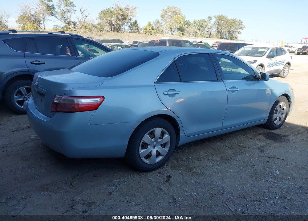 2007 TOYOTA CAMRY LE VIN: JTNBE46K873049106