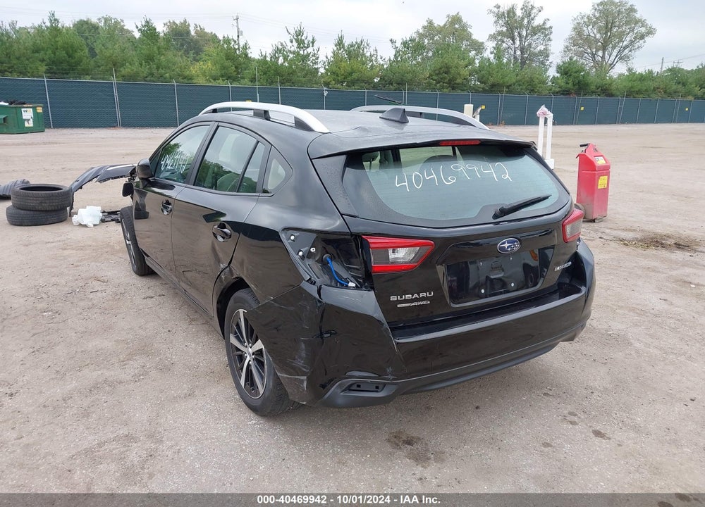 2022 SUBARU IMPREZA PREMIUM 5-DOOR VIN: 4S3GTAV67N3706459