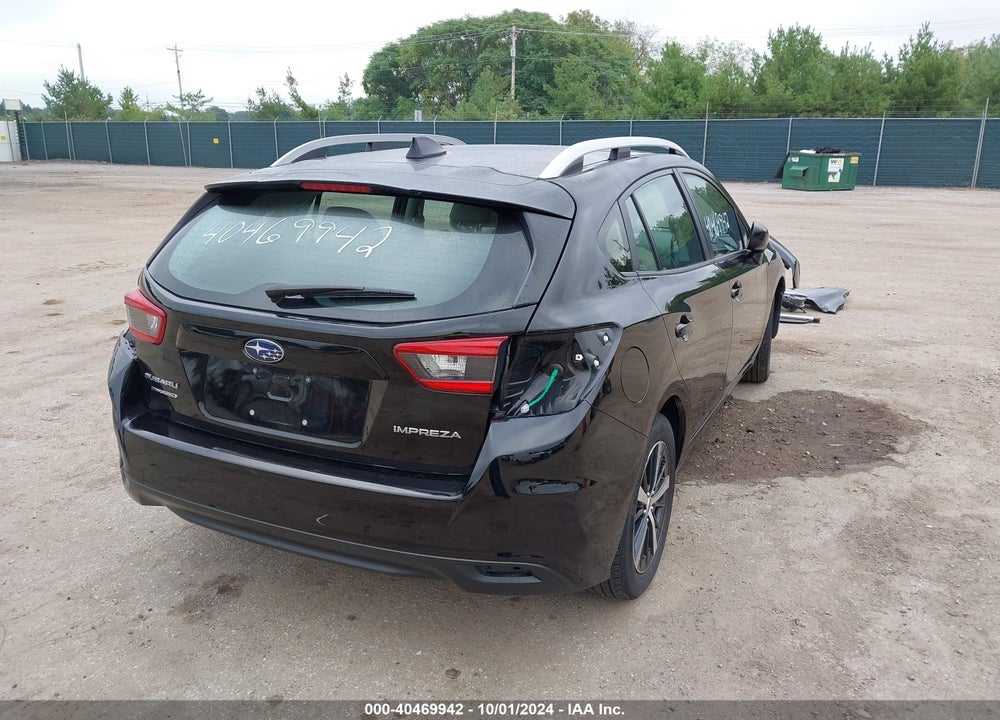 2022 SUBARU IMPREZA PREMIUM 5-DOOR VIN: 4S3GTAV67N3706459