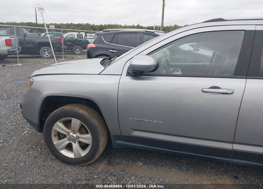 2016 JEEP COMPASS LATITUDE VIN: 1C4NJDEB9GD802411