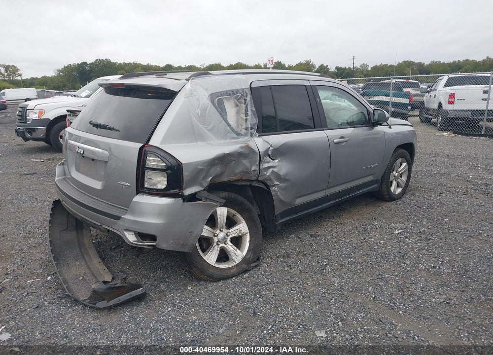 2016 JEEP COMPASS LATITUDE VIN: 1C4NJDEB9GD802411