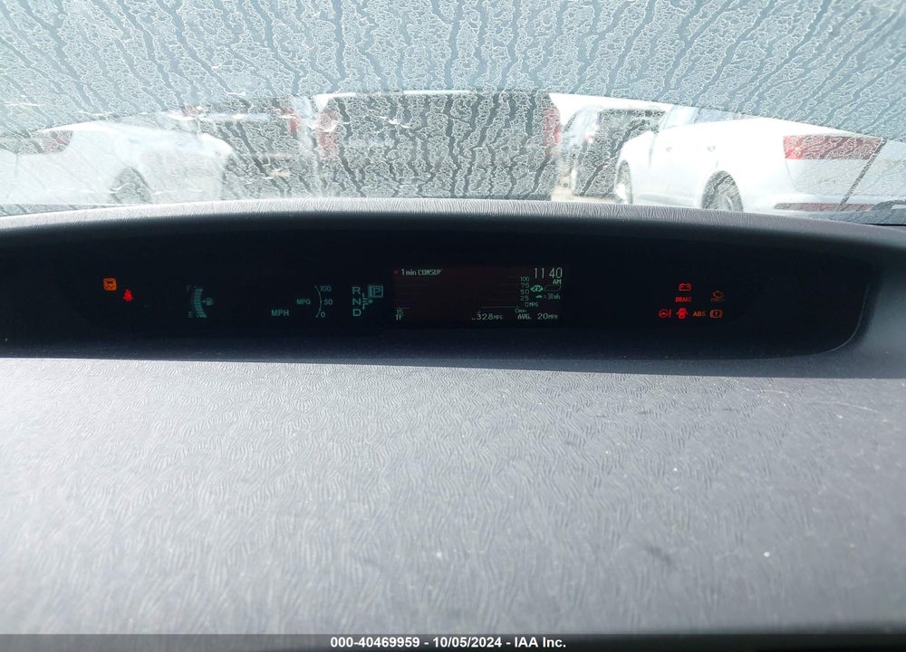 2012 TOYOTA PRIUS THREE VIN: JTDKN3DU8C1579844