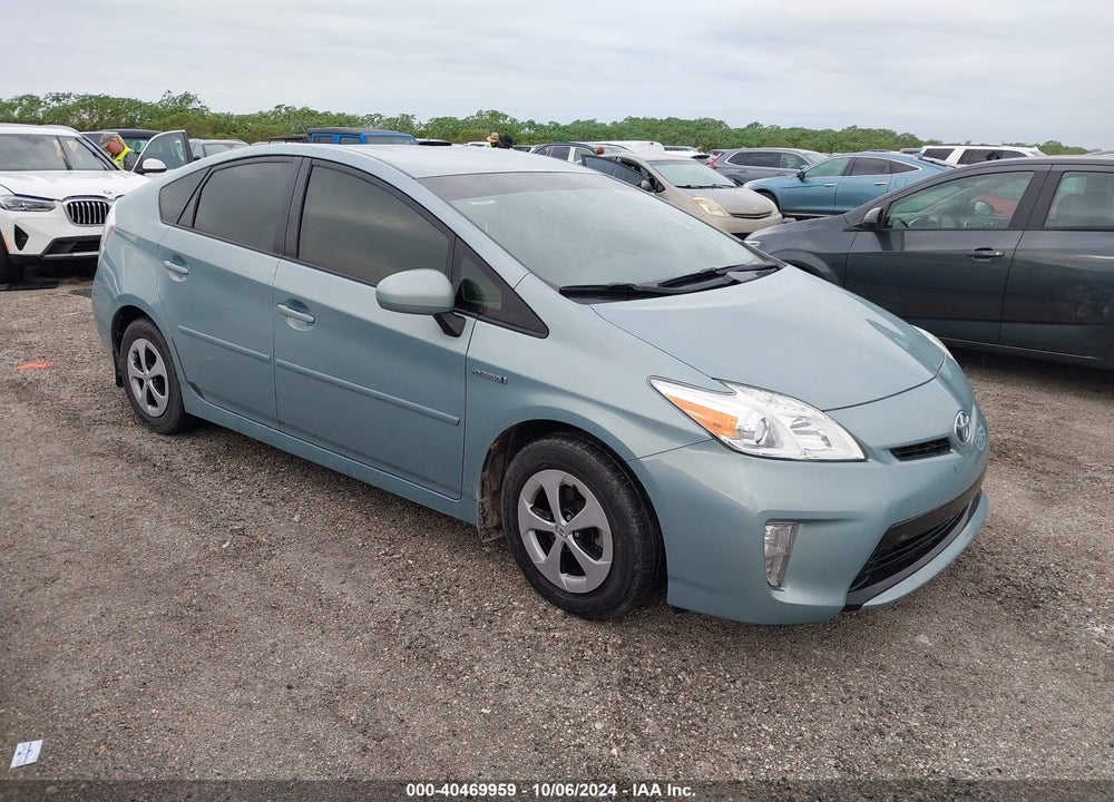 2012 TOYOTA PRIUS THREE VIN: JTDKN3DU8C1579844